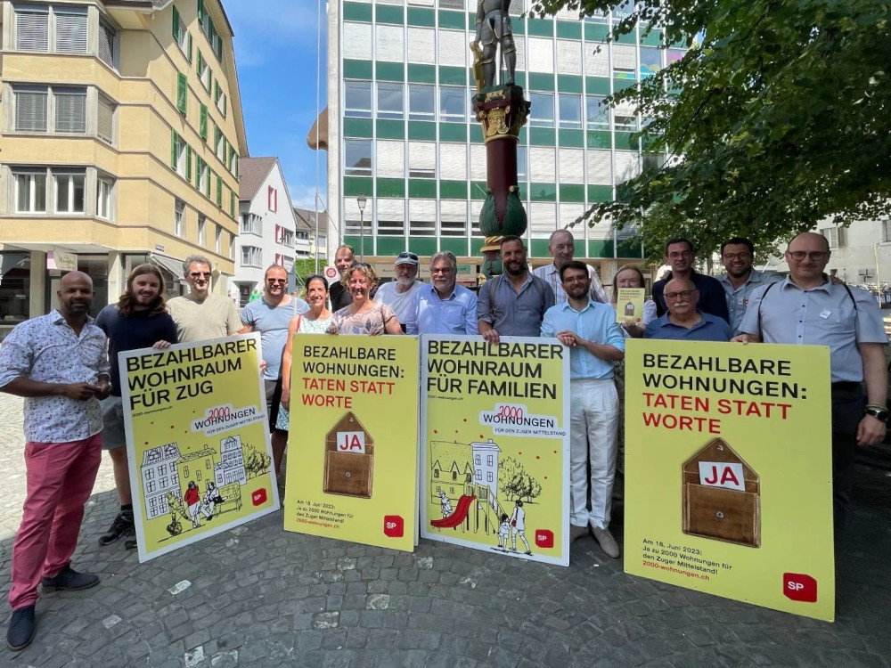 Ein erneuerter Erfolg der SP Stadt Zug – zugunsten des Mittelstands