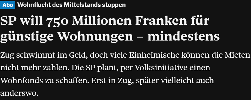 Tagesanzeiger Wfi